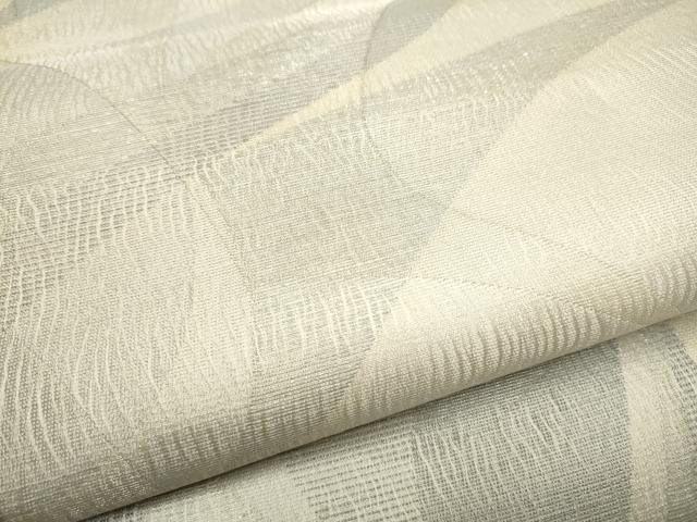 平和屋着物●六通柄袋帯　吉祥文　銀糸　正絹　逸品　CAAV6830hy
