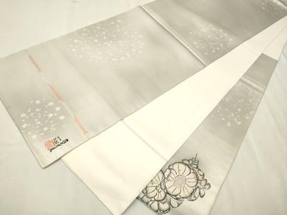 平和屋着物●西洞院辻が花 大脇一心 太鼓柄袋帯 引箔 正絹 逸品 CAAV7128hy