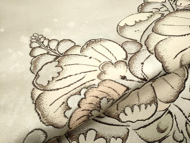 平和屋着物●西洞院辻が花 大脇一心 太鼓柄袋帯 引箔 正絹 逸品 CAAV7128hy