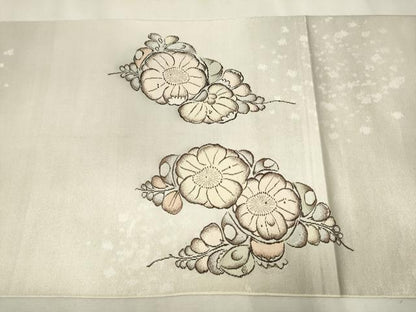 平和屋着物●西洞院辻が花 大脇一心 太鼓柄袋帯 引箔 正絹 逸品 CAAV7128hy