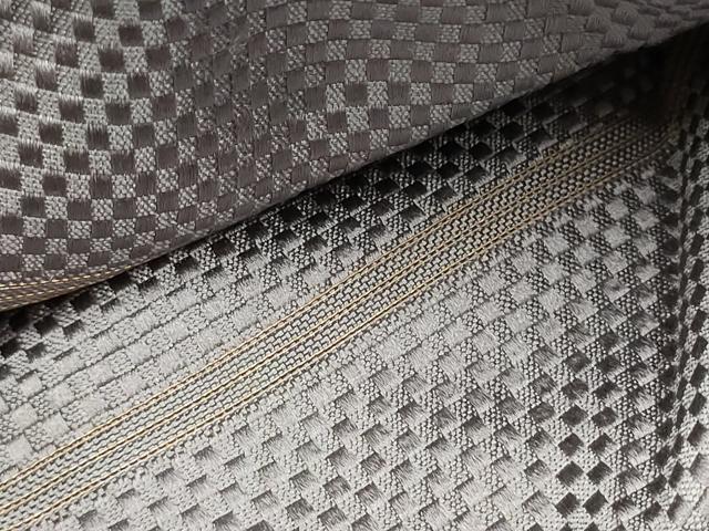 平和屋着物●西陣　川島織物　九寸名古屋帯　唐織　笹松文　金糸　正絹　逸品　CAAV7174hy