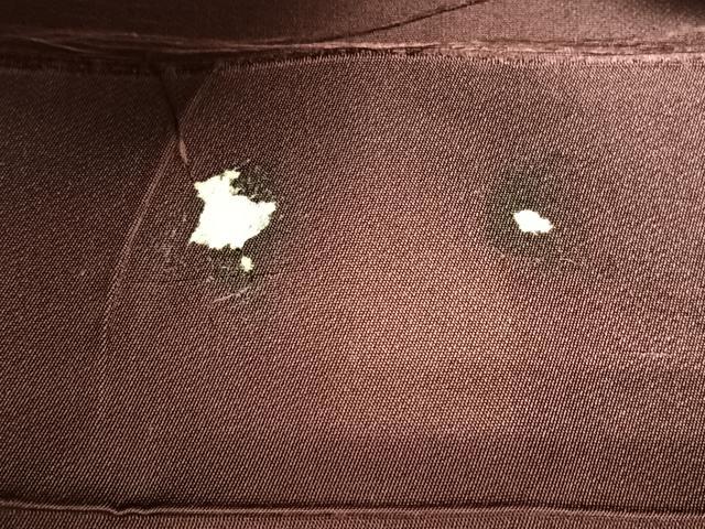 平和屋着物◎六通柄袋帯 孔雀文 金糸 正絹 逸品 CAAV7313qv