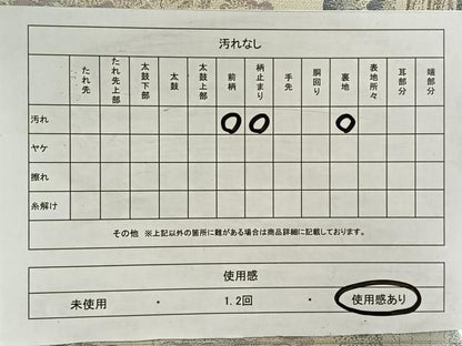 平和屋着物◎六通柄袋帯 唐織 風景文 銀糸 正絹 逸品 CAAV7524qv