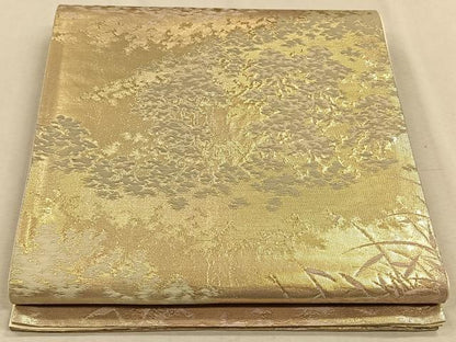 平和屋着物◎六通柄袋帯 風景文 正絹 逸品 CAAV7561qv