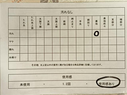 平和屋着物◎六通柄袋帯　唐織　花丸青海波　銀糸　正絹　逸品　CAAV7597qv
