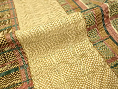平和屋着物●本場筑前博多織 八寸名古屋帯 吉祥間道 正絹 逸品 CAAV8534vp