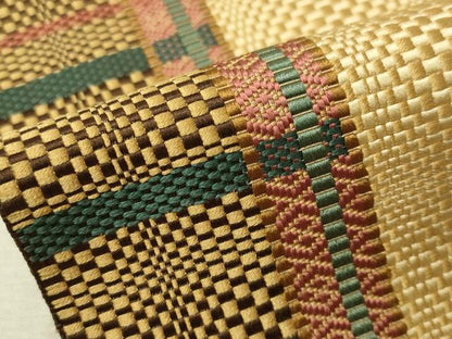 平和屋着物●本場筑前博多織 八寸名古屋帯 吉祥間道 正絹 逸品 CAAV8534vp