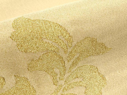 平和屋着物▼太鼓柄袋帯　綴れ　更紗唐草文　金銀糸　正絹　逸品　CAAV8761vp