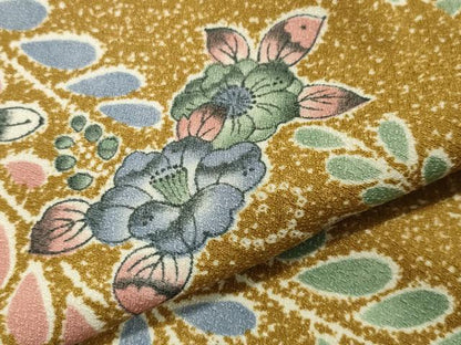 平和屋着物▽小紋　単衣　辻が花　洗える着物　CAAV8890gh