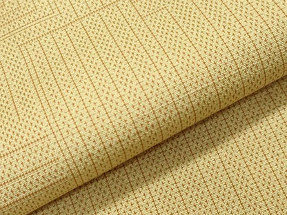 平和屋着物▽上質な紬 単衣 色紙重ね吉祥文 正絹 逸品 CAAV8905gh