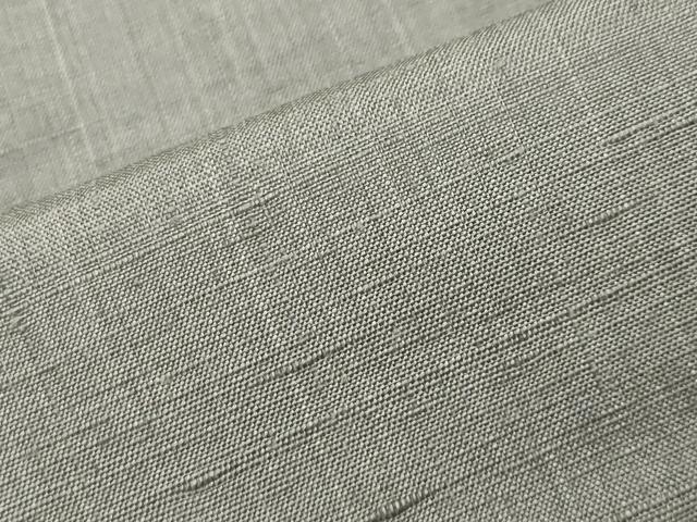 平和屋着物▽結城紬 単衣 銀鼠色 正絹 逸品 CAAV8907gh