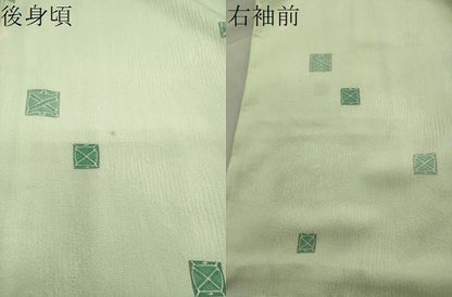 平和屋着物▽上質な小紋 単衣 絞り 糸巻き 正絹 逸品 未使用 CAAV8908gh