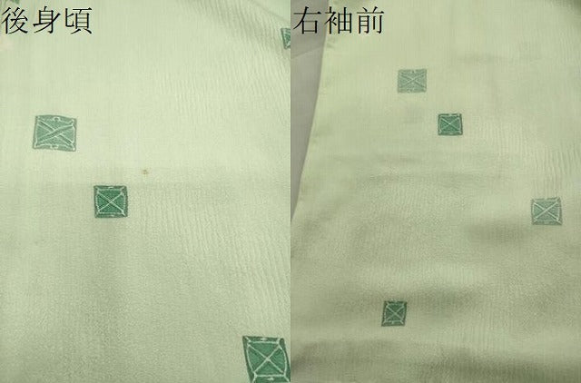 平和屋着物▽上質な小紋 単衣 絞り 糸巻き 正絹 逸品 未使用 CAAV8908gh