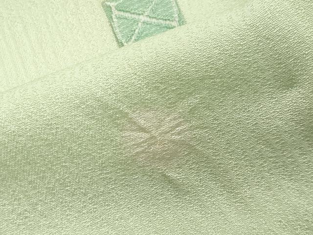平和屋着物▽上質な小紋 単衣 絞り 糸巻き 正絹 逸品 未使用 CAAV8908gh