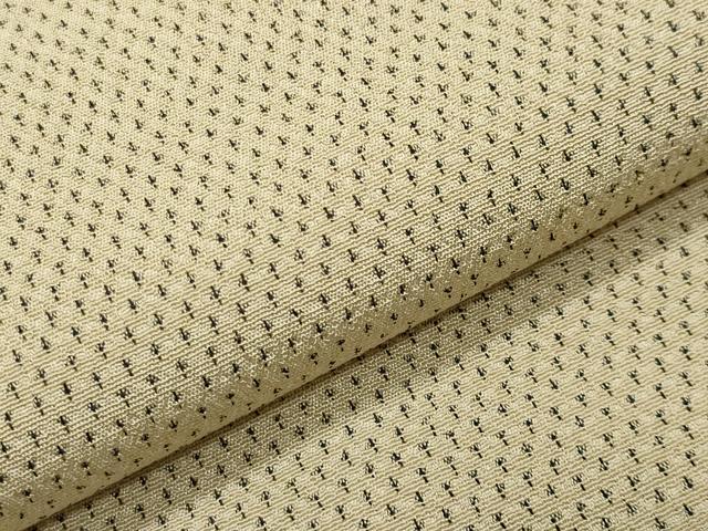 平和屋着物▽本塩沢 単衣 蚊絣 正絹 逸品 CAAV8916gh