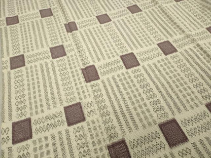平和屋着物▽本塩沢 単衣 吉祥文 正絹 逸品 CAAV8917gh