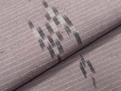 平和屋着物▽ぜんまい紬 単衣 吉祥文 正絹 逸品 CAAV8920gh