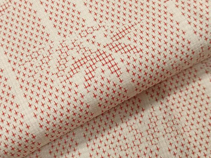 平和屋着物▽上質な紬 単衣 笹竹文 正絹 逸品 未使用 CAAV8930gh
