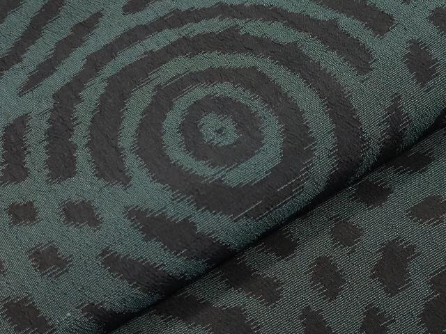平和屋着物▽上質なお召 単衣 吉祥文 正絹 逸品 未使用 CAAV8937gh