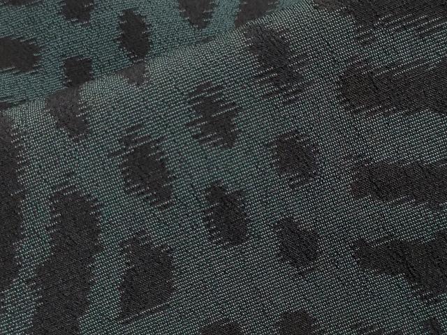 平和屋着物▽上質なお召 単衣 吉祥文 正絹 逸品 未使用 CAAV8937gh