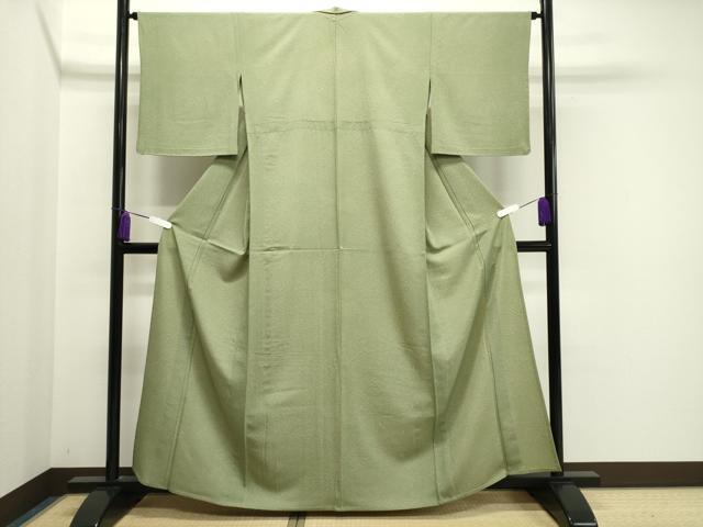 平和屋着物▽江戸小紋 単衣 両面染 寄せ小紋柄 鮫小紋柄 洗える着物 CAAV8946gh