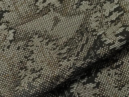 平和屋着物▽本場大島紬 単衣 9マルキ 風景文 正絹 逸品 CAAV8955gh