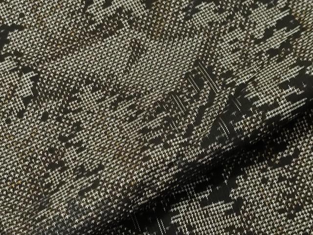 平和屋着物▽本場大島紬 単衣 9マルキ 風景文 正絹 逸品 CAAV8955gh