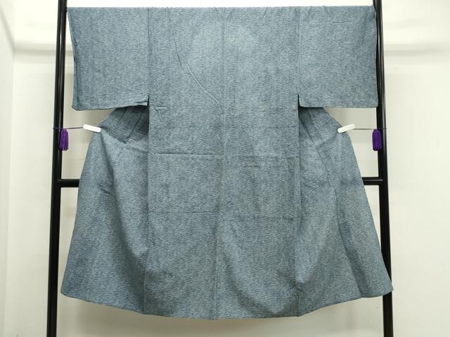 平和屋着物▽男性 小紋 単衣 霞文 正絹 逸品 CAAV8964gh