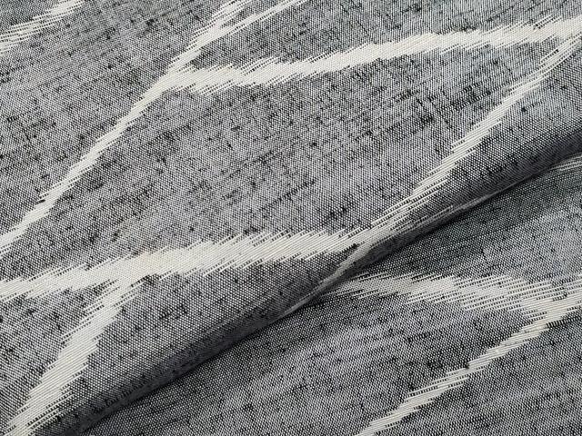 平和屋着物▽上質な紬 単衣 切嵌文 正絹 逸品 CAAV8967gh
