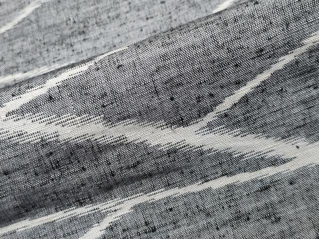 平和屋着物▽上質な紬 単衣 切嵌文 正絹 逸品 CAAV8967gh
