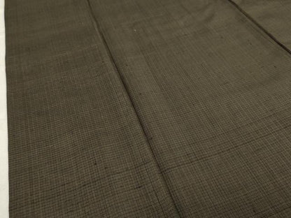 平和屋着物▽男性 紬 単衣 縞 正絹 逸品 CAAV8974gh