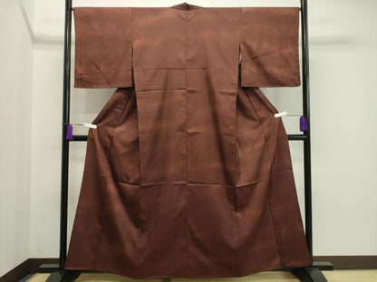 平和屋着物▽上質な小紋 単衣 霞文 ますいわ屋扱い 正絹 逸品 未使用 CAAV8978gh