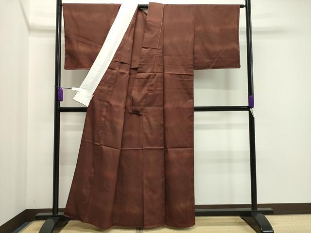 平和屋着物▽上質な小紋 単衣 霞文 ますいわ屋扱い 正絹 逸品 未使用 CAAV8978gh