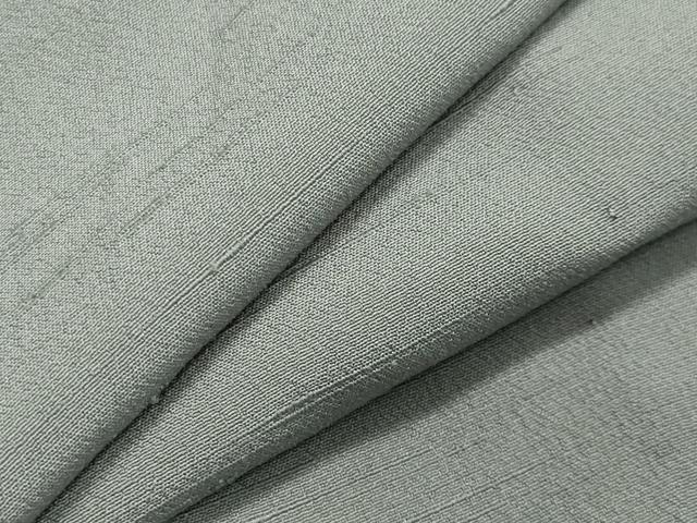 平和屋着物▽男性 色無地 単衣 灰青色 洗える着物 CAAV8985gh