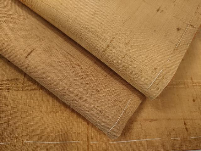 平和屋着物●生紬 霞文 正絹 逸品 未使用 CAAV9319ze