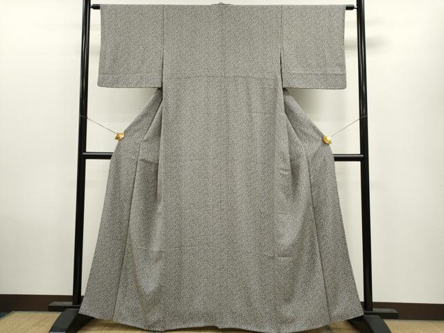 平和屋着物●上質な小紋 成り物 正絹 逸品 CAAV9340ze