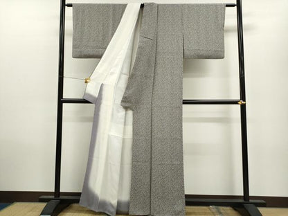 平和屋着物●上質な小紋 成り物 正絹 逸品 CAAV9340ze