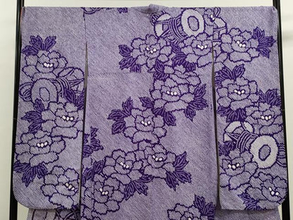 平和屋着物●豪華振袖　総絞り　駒刺繍　鼓草花文　正絹　逸品　CAAV9351ze