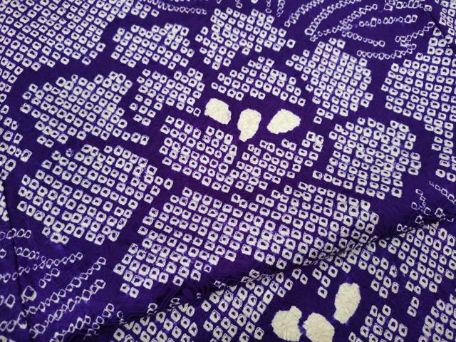 平和屋着物●豪華振袖　総絞り　駒刺繍　鼓草花文　正絹　逸品　CAAV9351ze