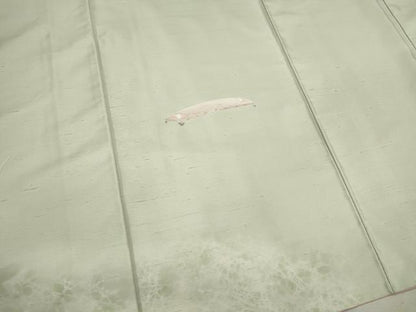 平和屋着物●訪問着 紬地 刺繍 霞吉祥枝花文 金彩 正絹 逸品 CAAV9358ze