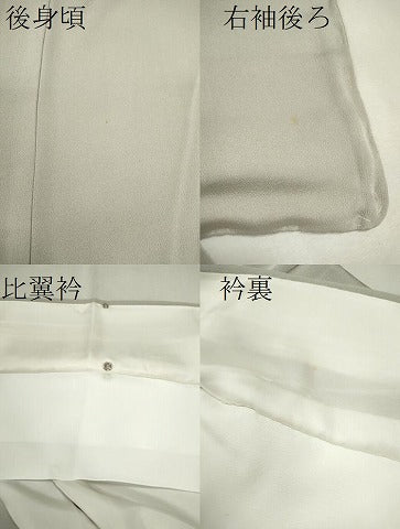 平和屋着物●豪華色留袖 松尾光琳 扇面流し 銀彩 正絹 逸品 CAAV9362ze