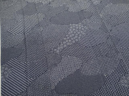 平和屋着物▽江戸小紋 単衣 作家物 寄せ小紋柄 正絹 逸品 CAAV9426ze