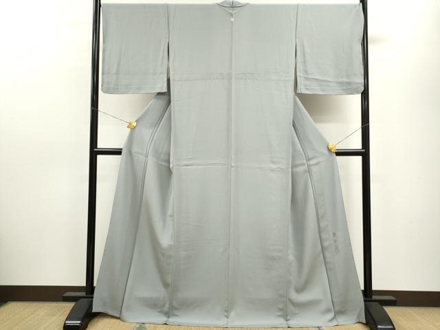 平和屋着物▽上質な色無地 単衣 蕎麦切色 正絹 逸品 CAAV9431ze