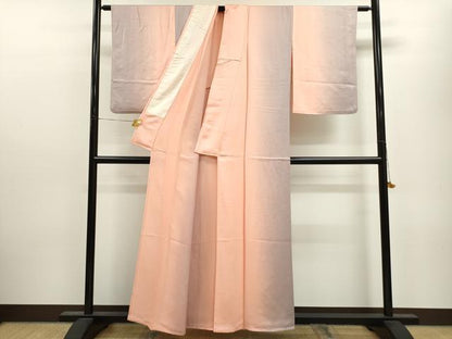 平和屋着物▽上質な小紋 単衣 暈し染め 正絹 逸品 CAAV9432ze