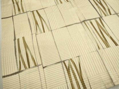平和屋着物▽上質な小紋 単衣 吉祥文 正絹 逸品 CAAV9440ze