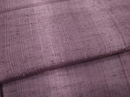 平和屋着物▽上質な紬　単衣　霞文　正絹　逸品　CAAV9450ze