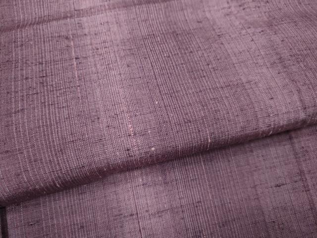 平和屋着物▽上質な紬　単衣　霞文　正絹　逸品　CAAV9450ze