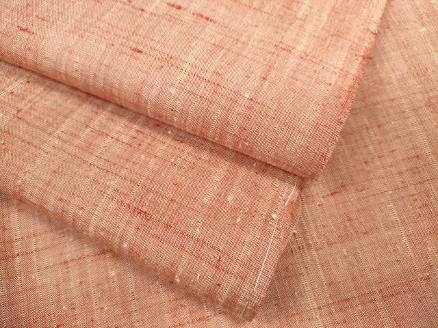平和屋着物▽上質な紬　単衣　霞文　正絹　逸品　CAAV9451ze