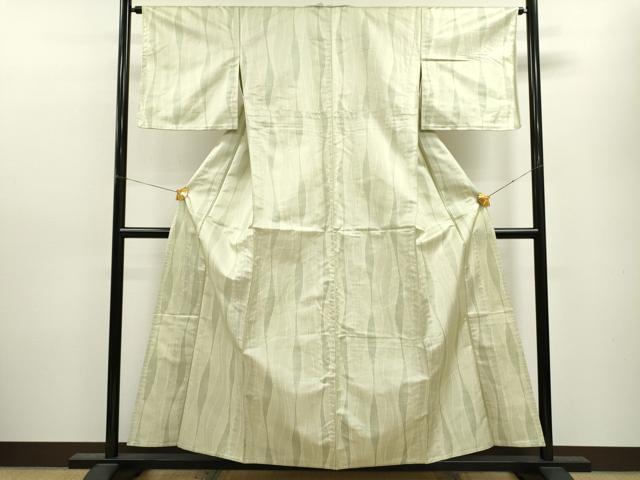 平和屋着物▽上質な紬 単衣 100亀甲 縦枠吉祥文 正絹 逸品 CAAV9465ze