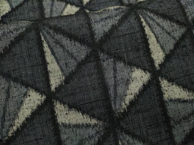 平和屋着物▽上質な紬 単衣 吉祥文 正絹 逸品 CAAV9468ze